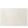 Pannello decorativo in gesso bianco Waves