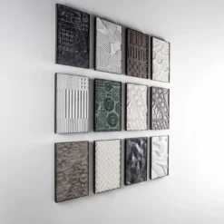 Pannello decorativo in marmo Alpi verde Round