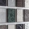 Pannello decorativo in marmo Carrara bianco Ercole