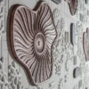 Pannello decorativo in marmo Anemone