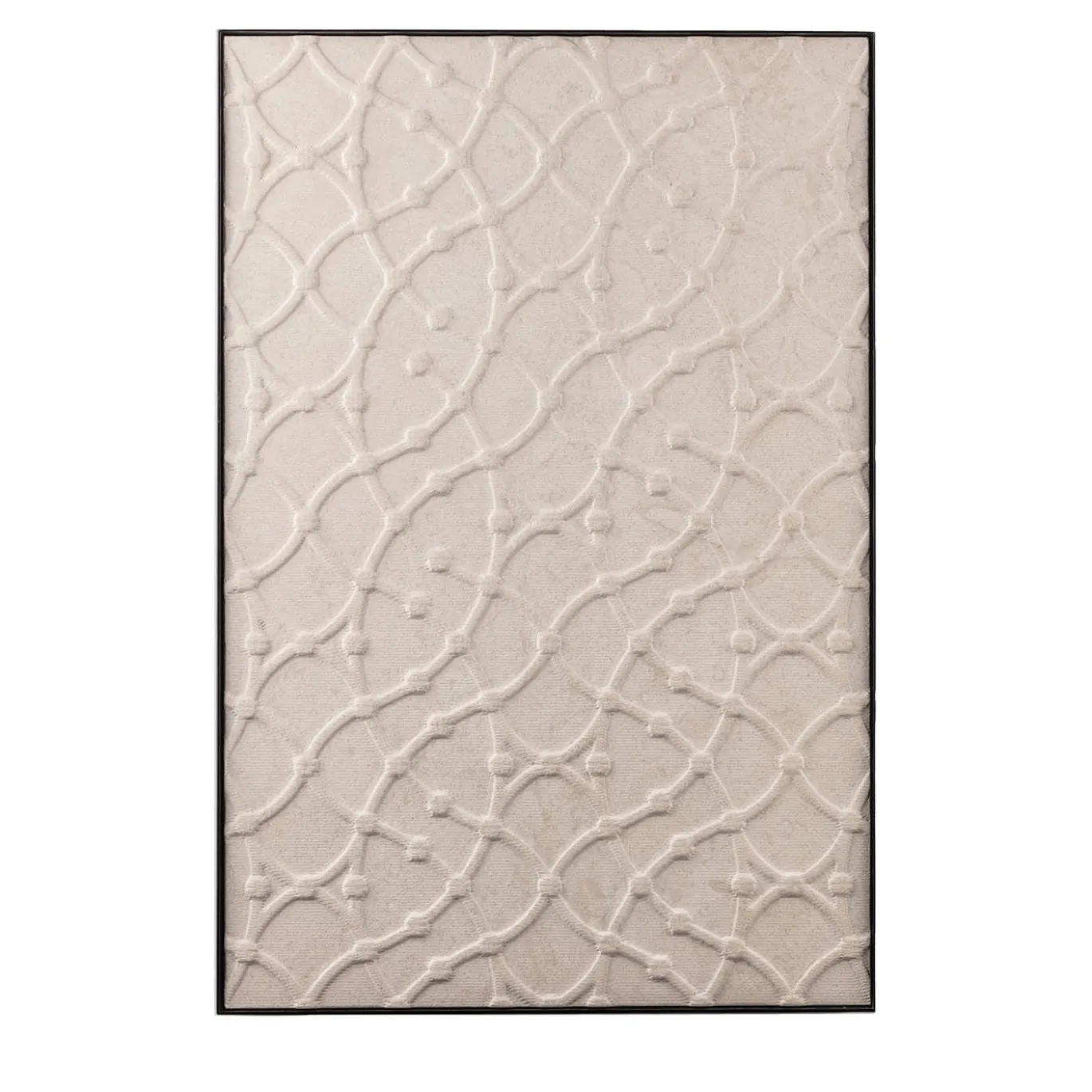 Pannello decorativo in pietra Crema Tunisi Makramè A