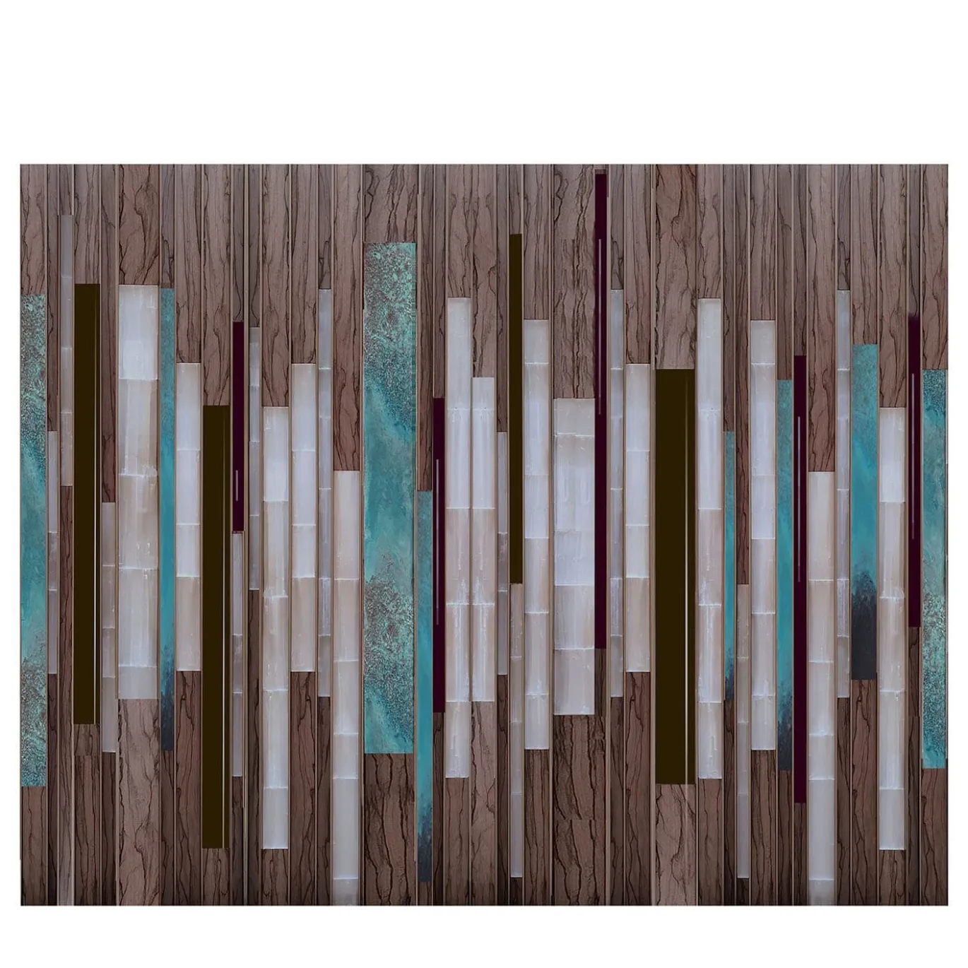 Pannello Decorativo Northern Light Policromo