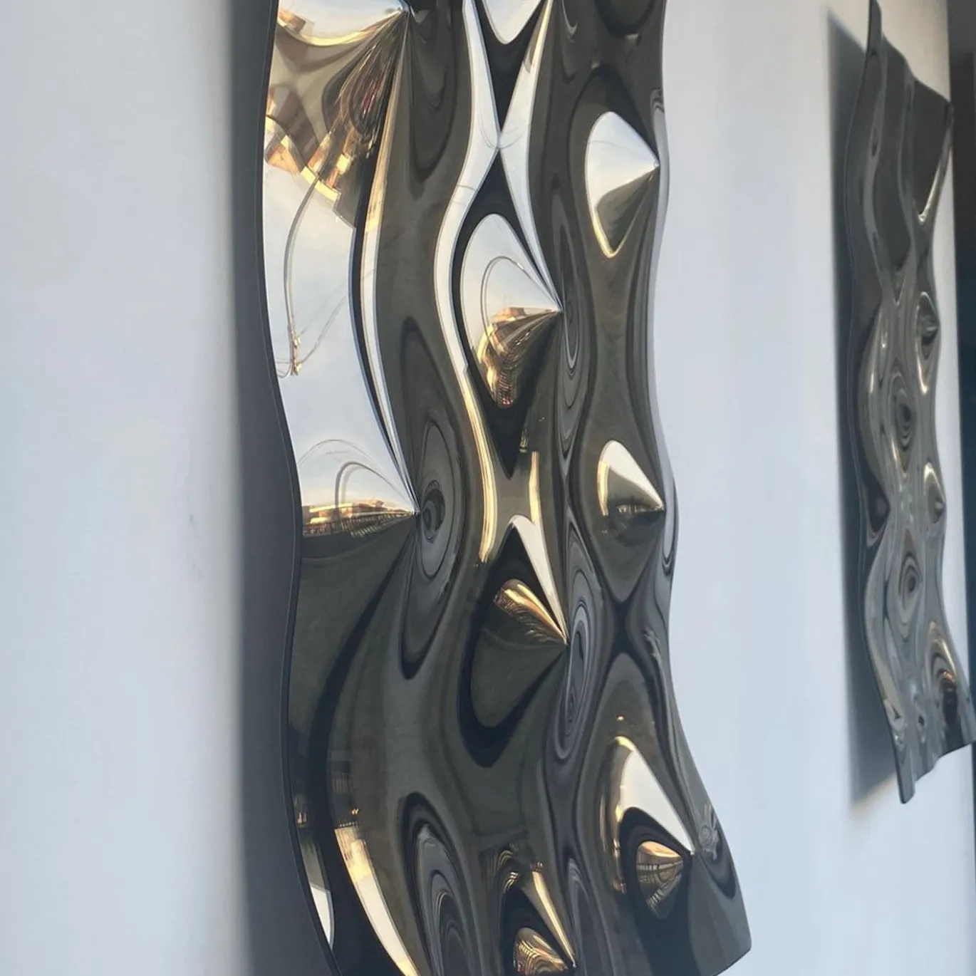 Pannello Decorativo Rialto Bronze Mirror in Vetro colorato