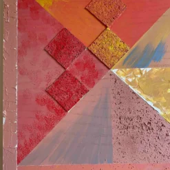 Pannello decorativo Triangolazioni Quattro di Mascia Meccani