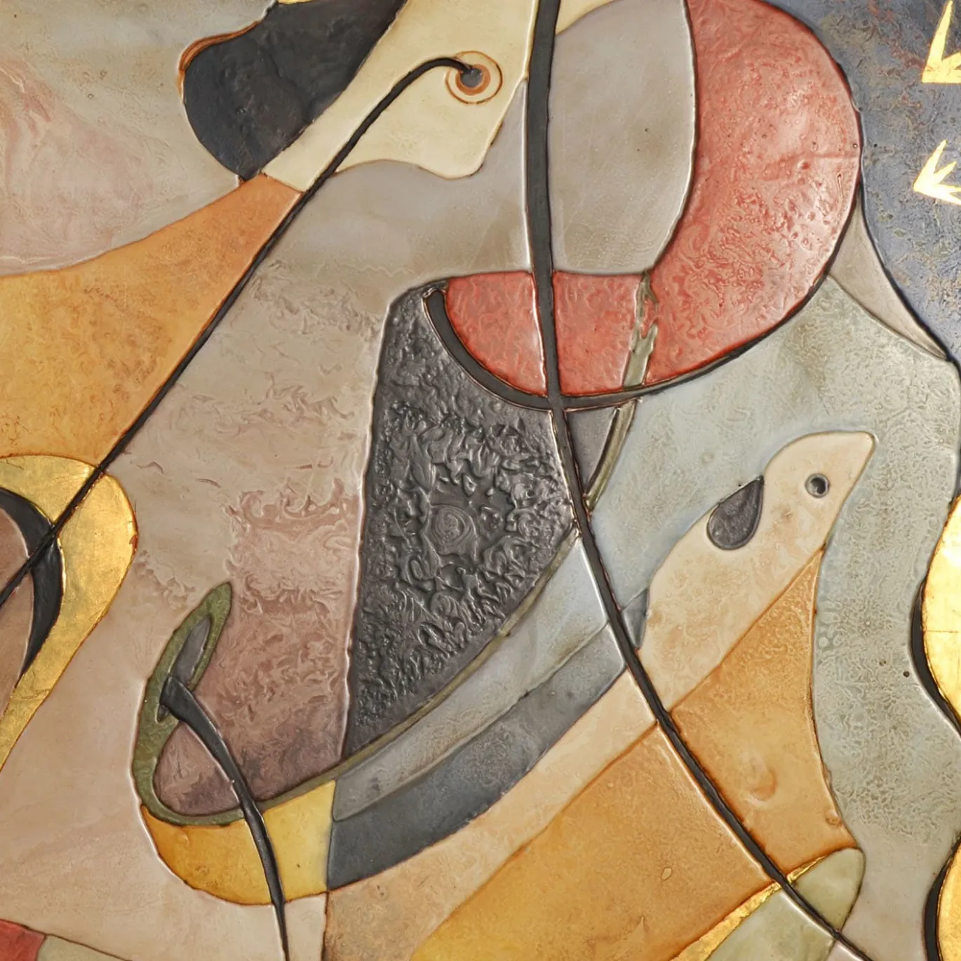 Pannello decorativo Vibrazioni Materiche e Armonie Musicali