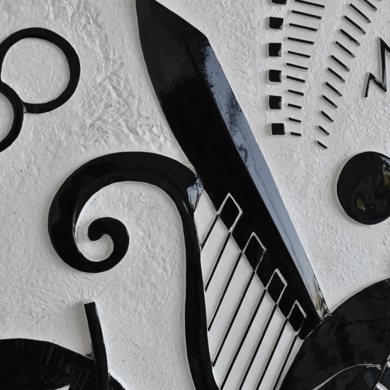 Pannello murale decorativo Capricci Musicanti 2 Selenite