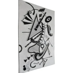 Pannello murale decorativo Capricci Musicanti 3 Selenite