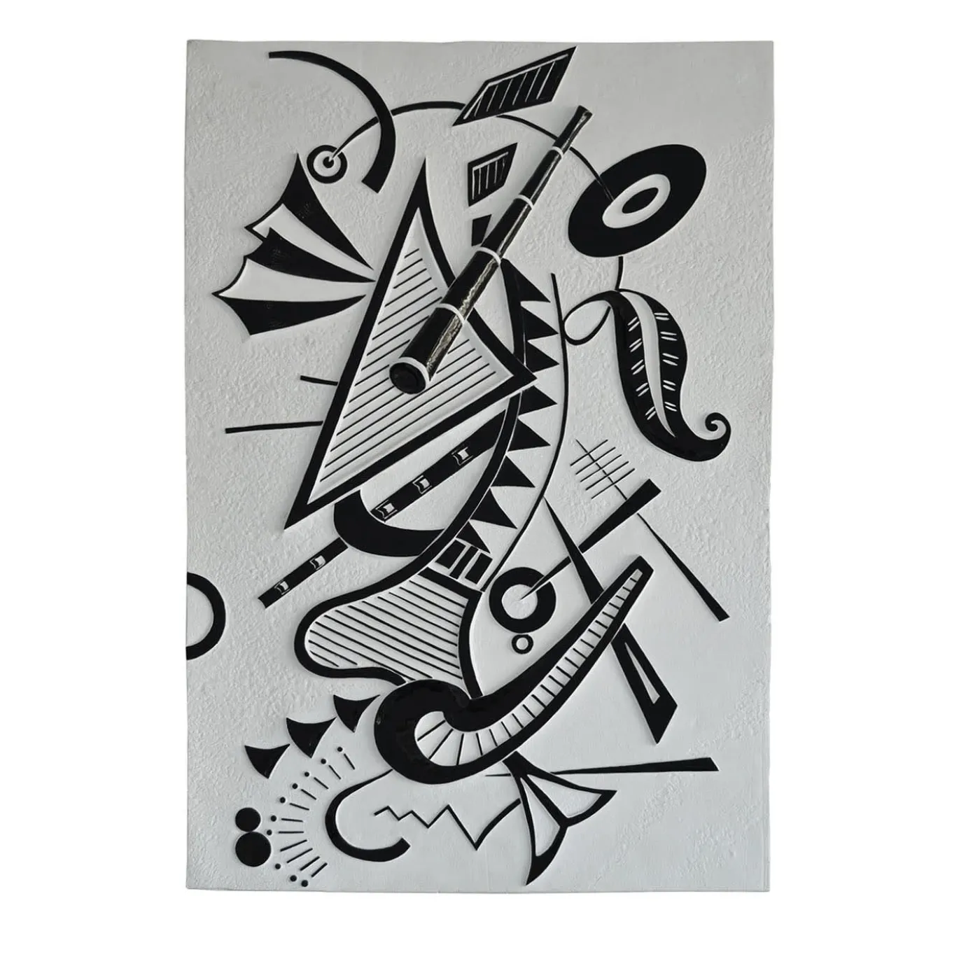 Pannello murale decorativo Capricci Musicanti 3 Selenite