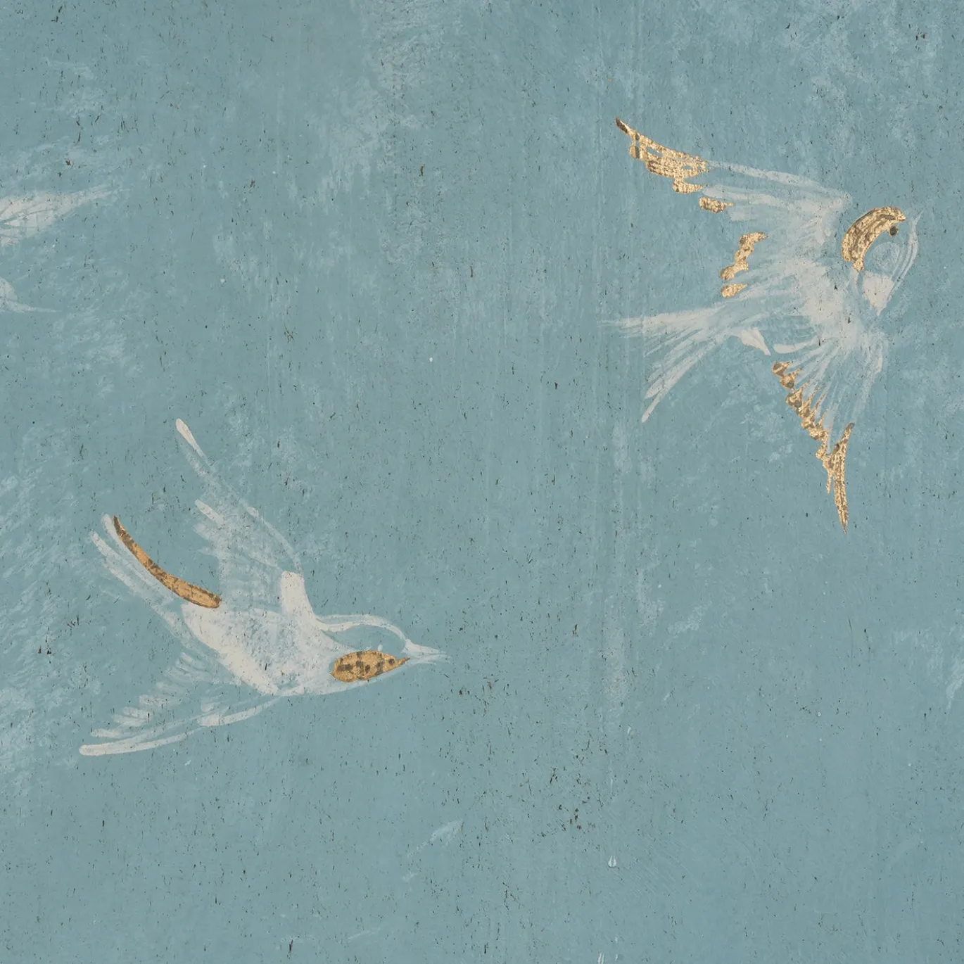Pannello Parma Bamboo Azzurro e Bianco con motivo Chinoiserie