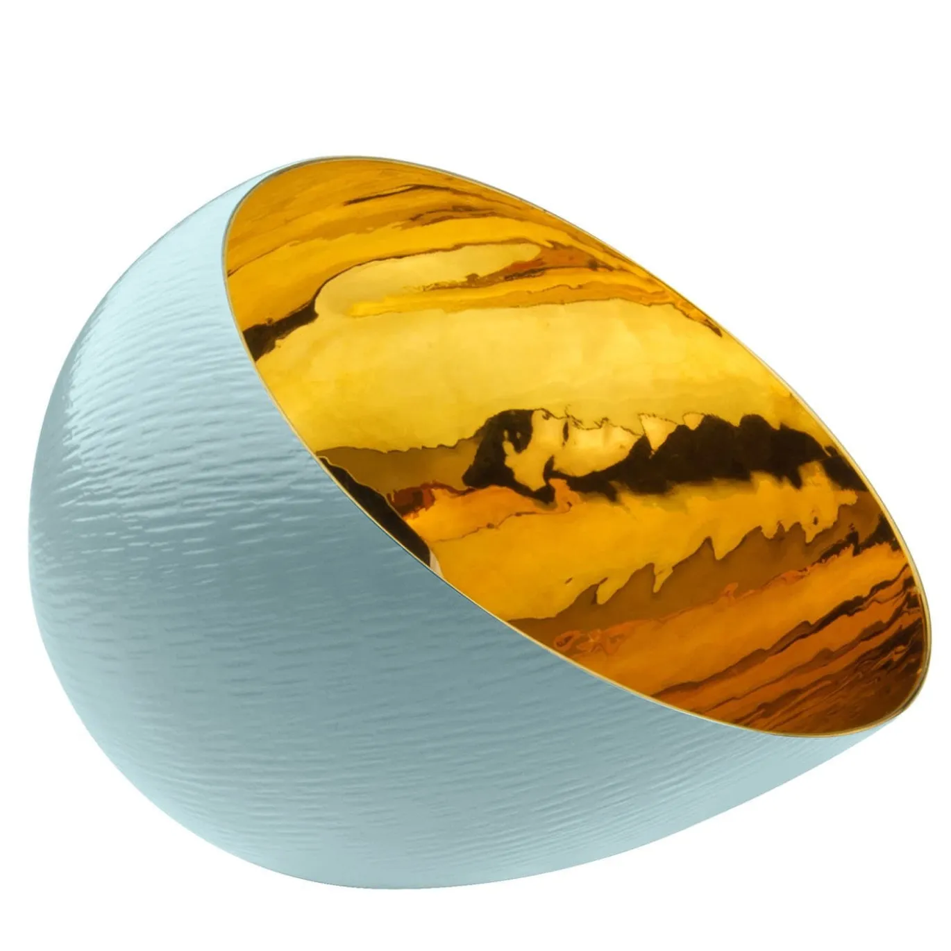 Pasqua 2 Ciotola azzurra e oro