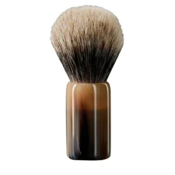 Pennello da barba in corno di bue