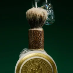 Pennello da barba in corno di cervo