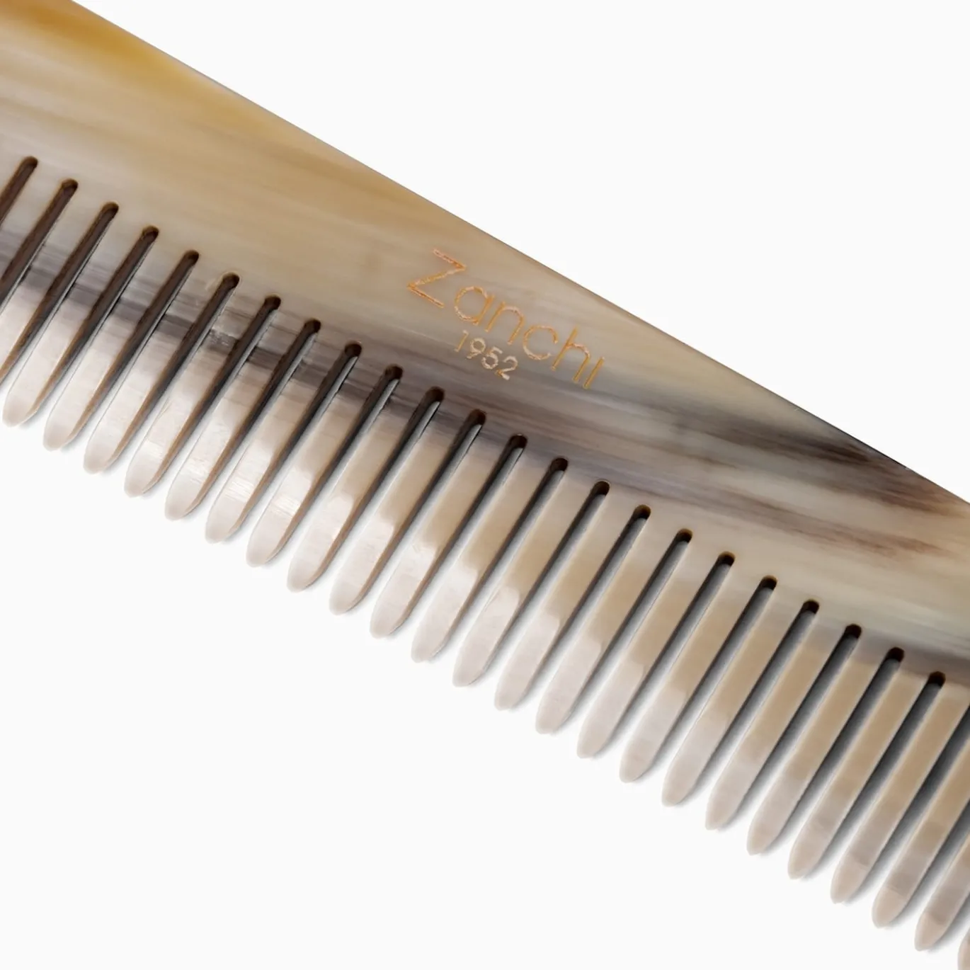 Pettine da Viaggio a Denti Fini in Corno
