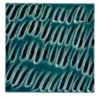 Piastrella Ippo in ceramica blu mediterraneo