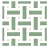 Piastrella La Cripta In Ceramica Rosa E Verde Motivo Geometrico