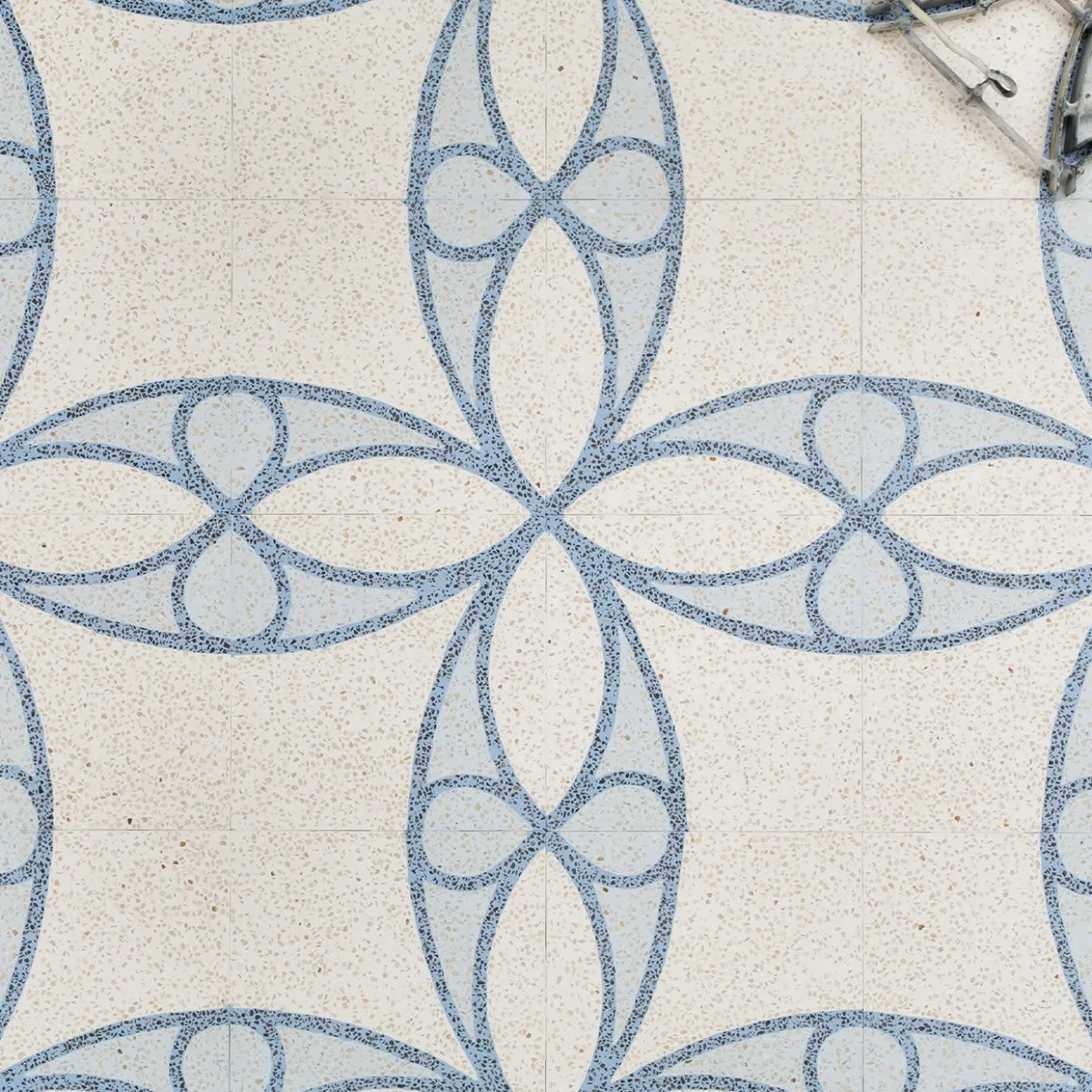 Piastrelle decorative in terrazzo a farfalla