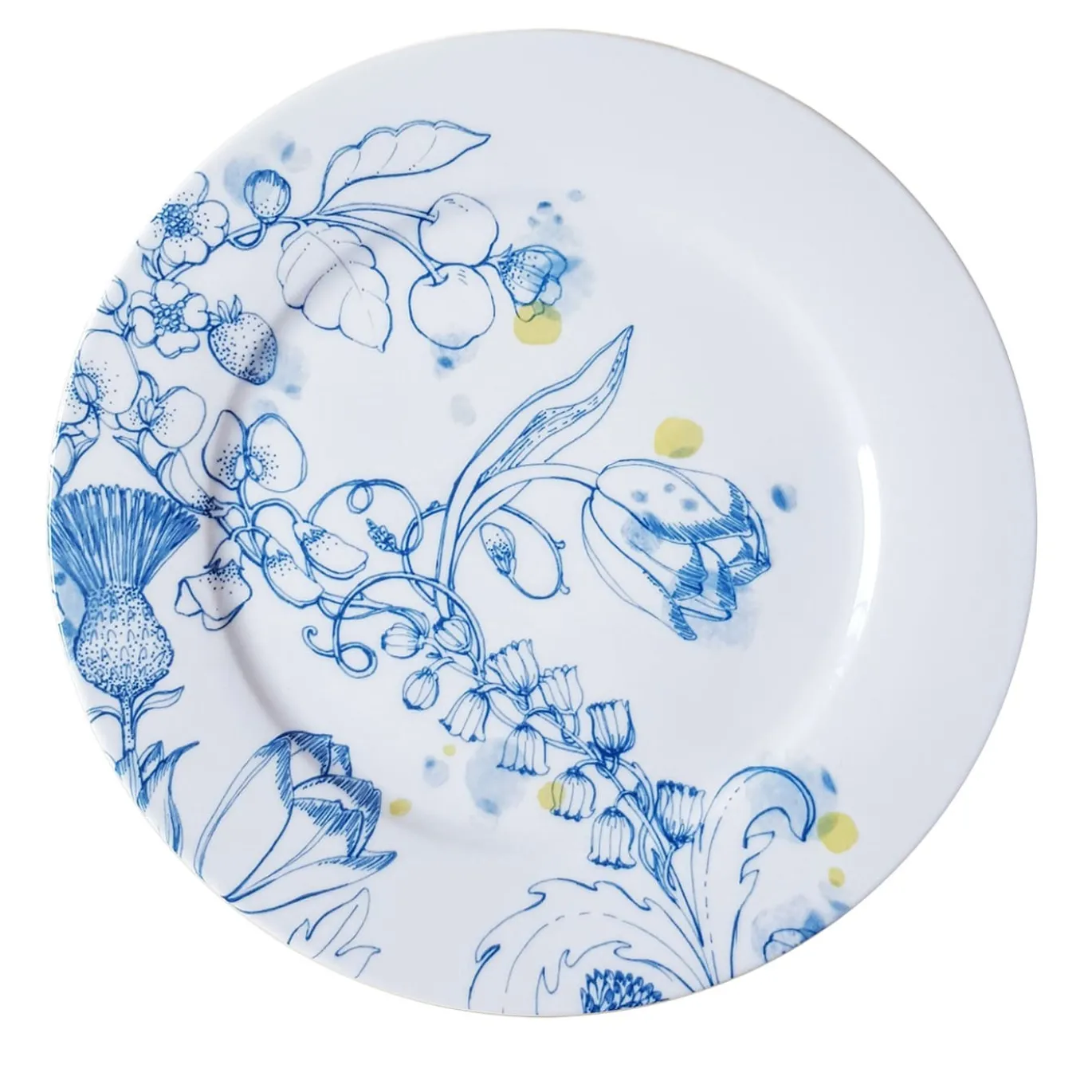 Piatto blu estivo #1