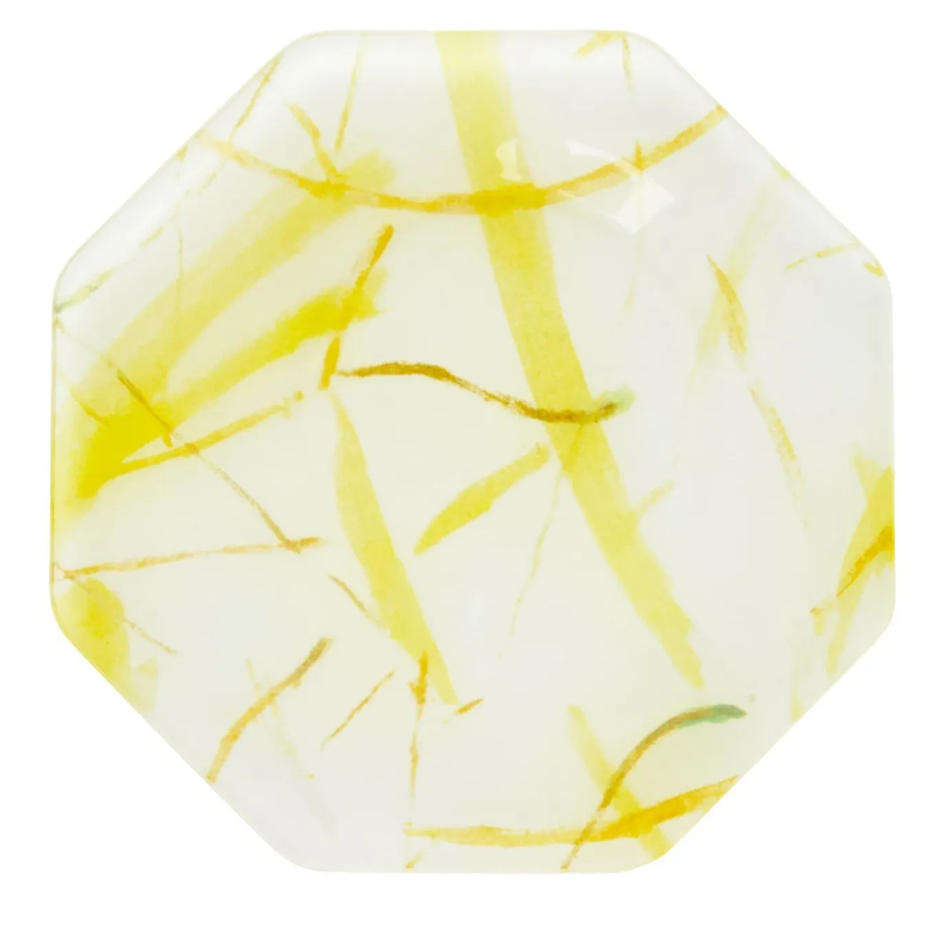 Piatto da dessert ottagonale asimmetrico Roman Breeze