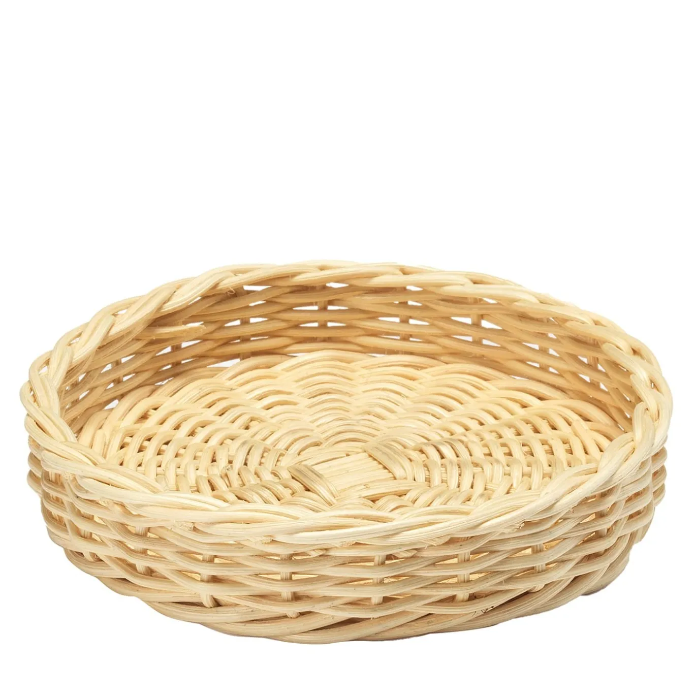 Piatto da pane in vimini
