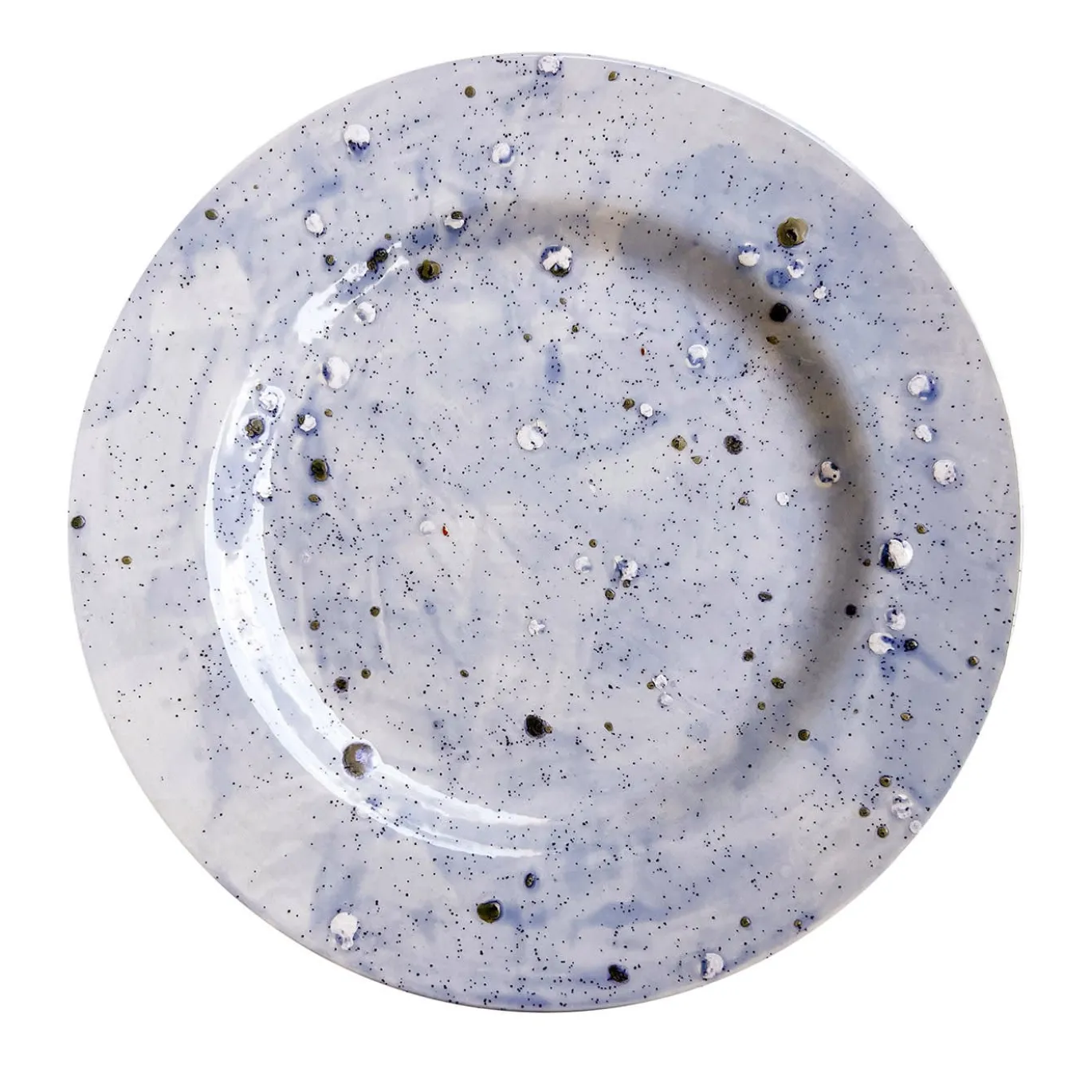 Piatto da portata Ocean Mottled Blue