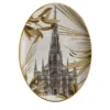 Piatto da portata ovale in porcellana Il Duomo Che Non C'È