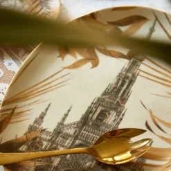 Piatto da portata ovale in porcellana Il Duomo Che Non C'È