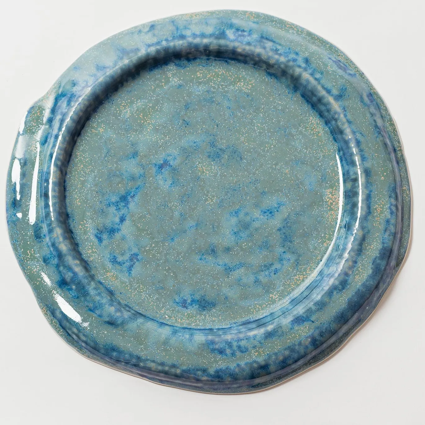 Piatto da tavola Blue Waves