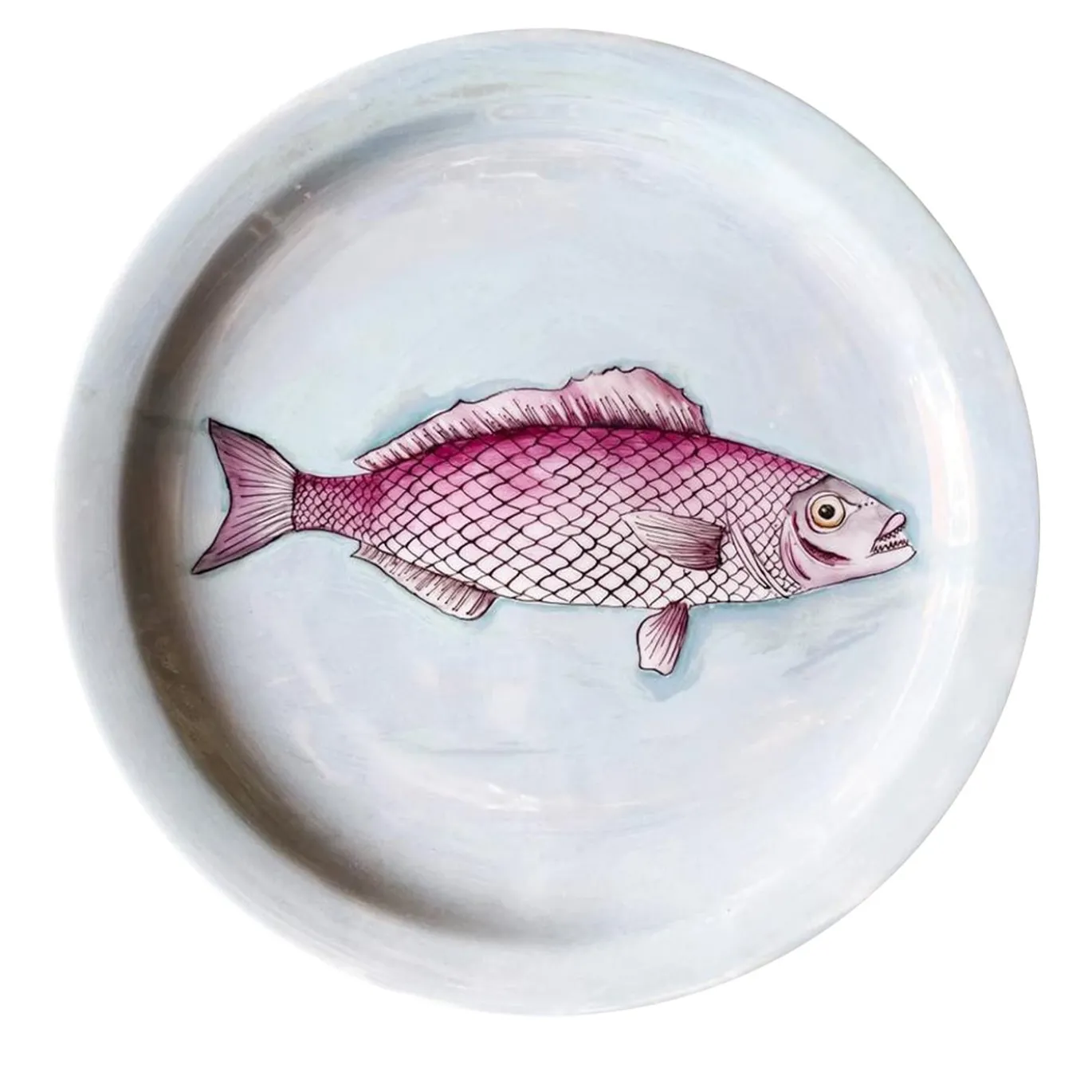 Piatto da tavola Maris Pesce Porpora