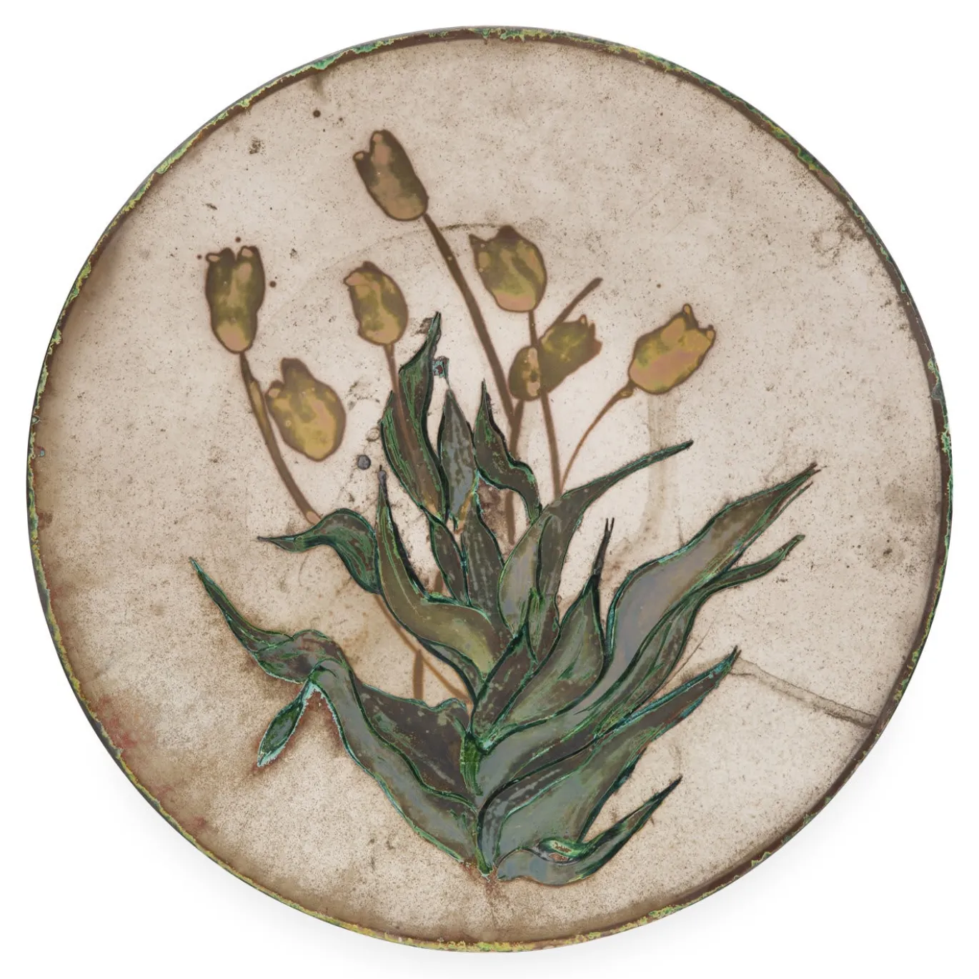 Piatto Fiori gialli