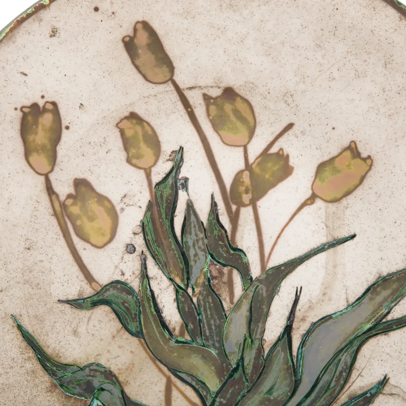 Piatto Fiori gialli
