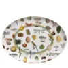 Piatto ovale in porcellana di Cabinet De Curiosités
