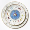 Piatto Piano Zodiaco in Ceramica
