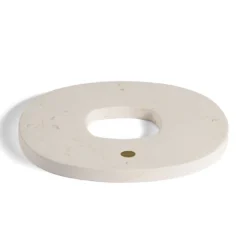 Pietra L14 Crema D'Orcia Vassoio ad anello