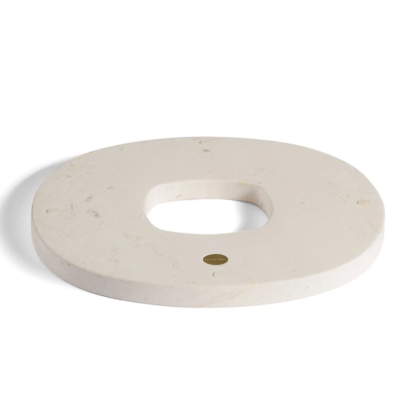 Pietra L14 Crema D'Orcia Vassoio ad anello