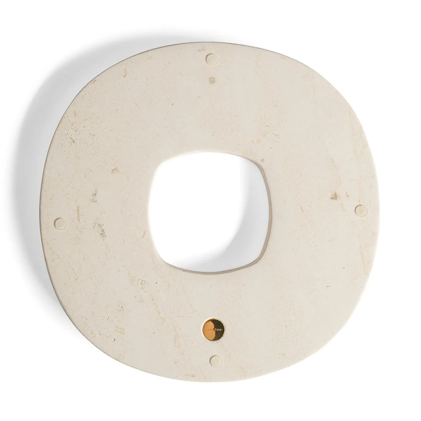 Pietra L14 Crema D'Orcia Vassoio ad anello