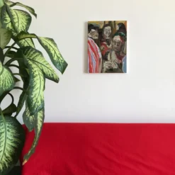 Pittura a olio senza titolo