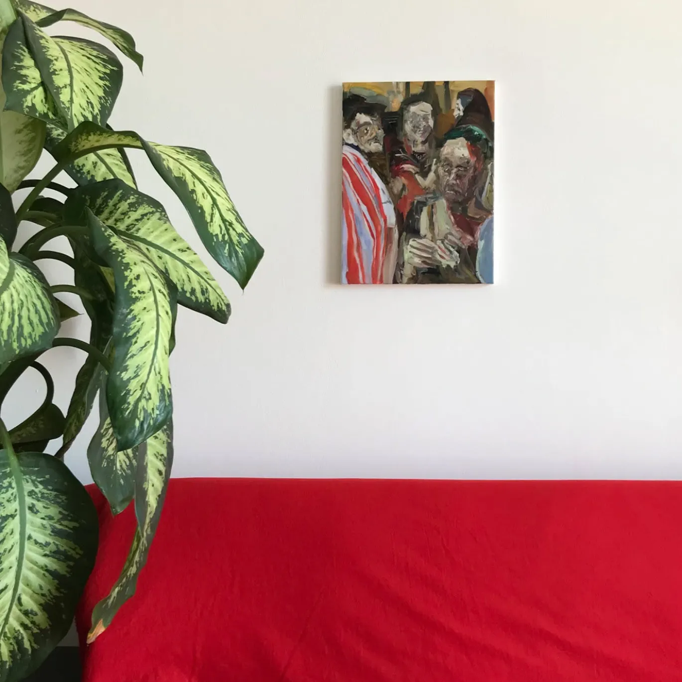 Pittura a olio senza titolo