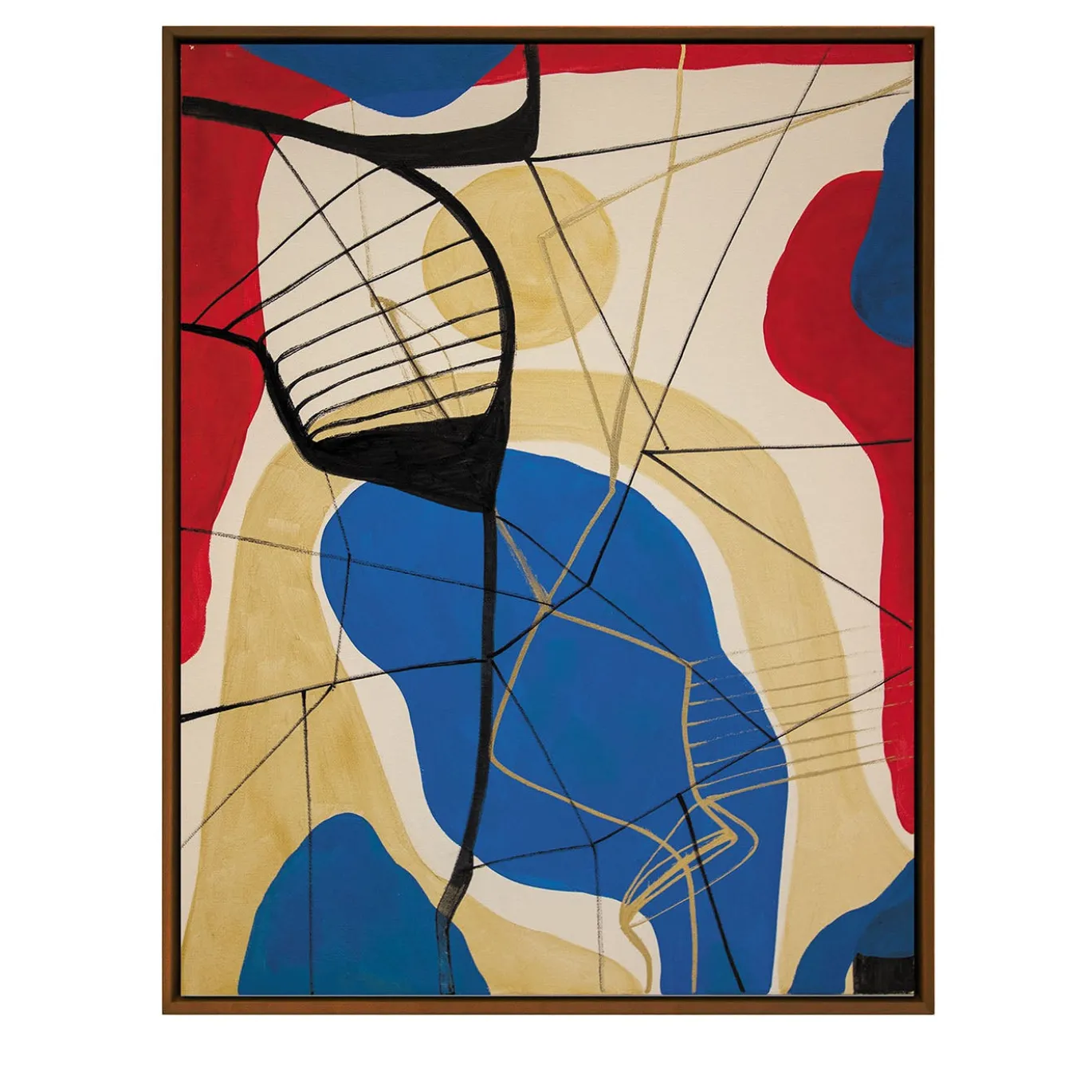 Pittura astratta sperimentale #6 in mixed media su tela