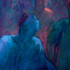 Pittura Folla di Renato Criscuolo