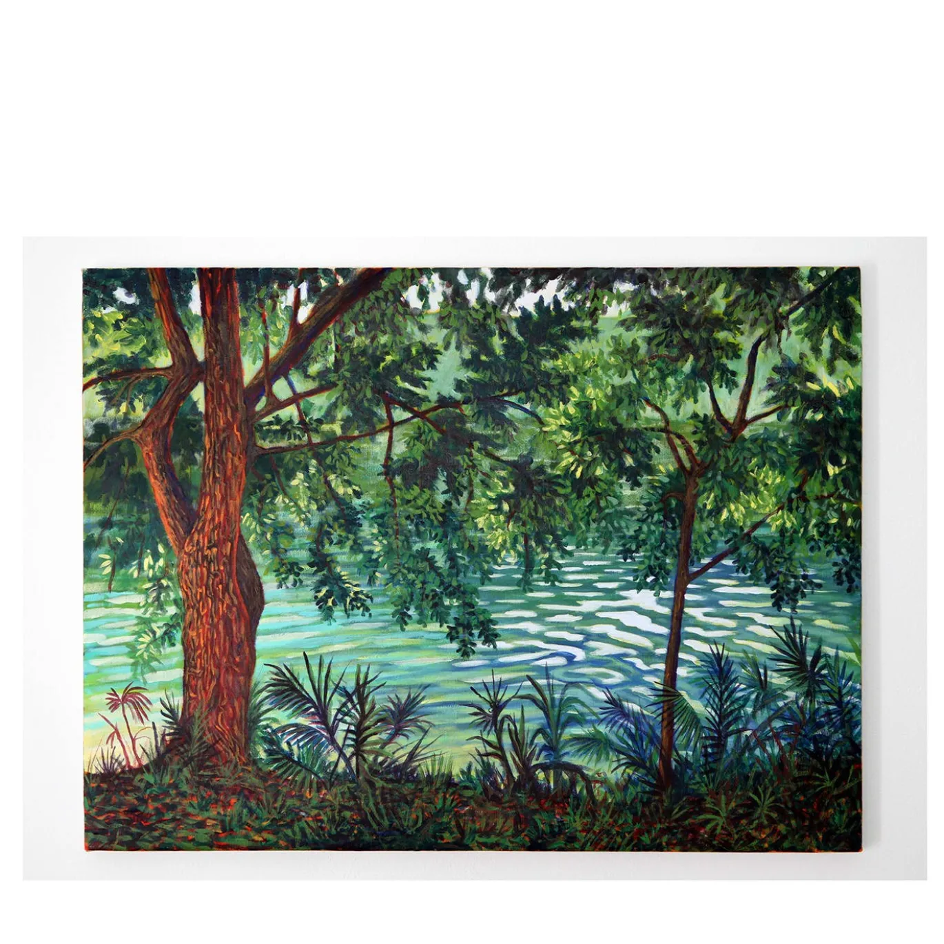 Pomeriggio a Levico Pittura