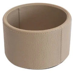 Portabottiglia Gold in pelle Beige Tamarone
