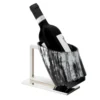 Porta champagne in corno nero