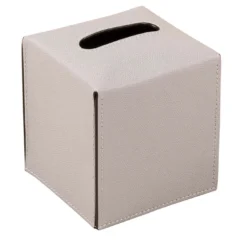 PORTA FAZZOLETTI PRONTI CON ALETTE INFERIORI IN PELLE