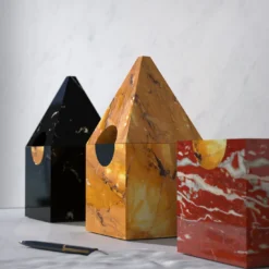 Portagioie Nostalgia in marmo giallo