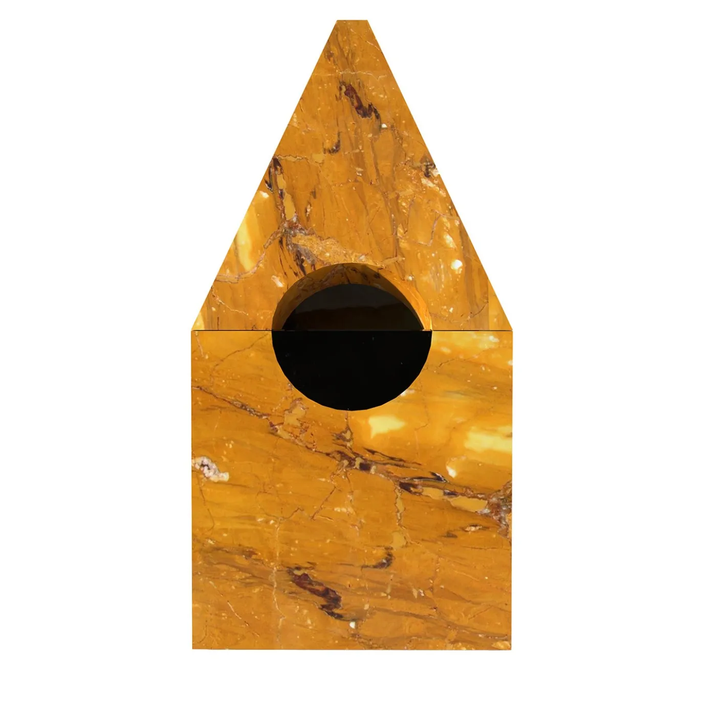 Portagioie Nostalgia in marmo giallo