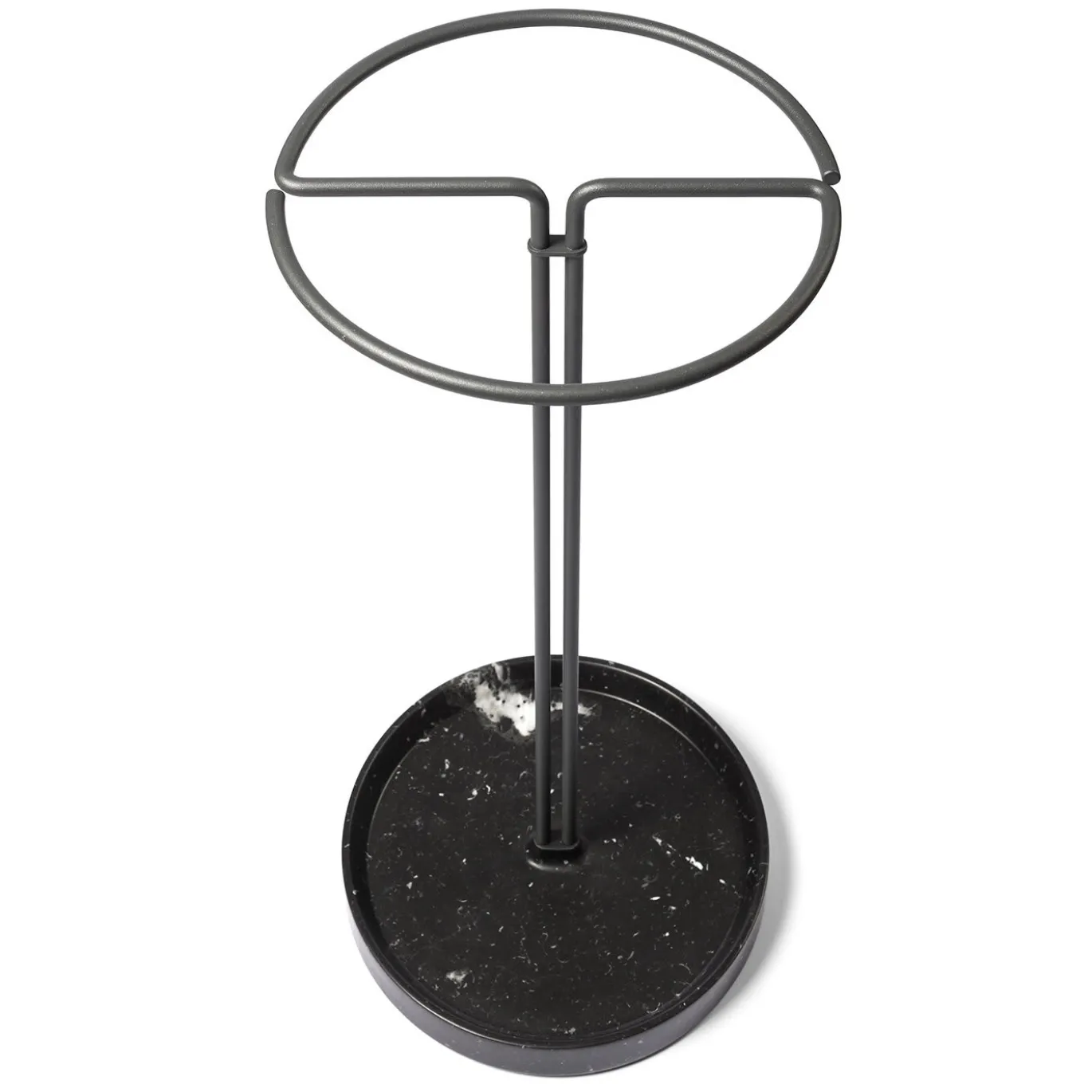 Portaombrelli Pietra L07 in marmo Nero Marquinia di Piero Lissoni