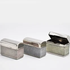 Portasigarette Galucharme Bluette Shagreen di Nino Basso