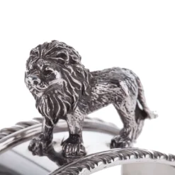 Portatovaglioli Leone in argento sterling