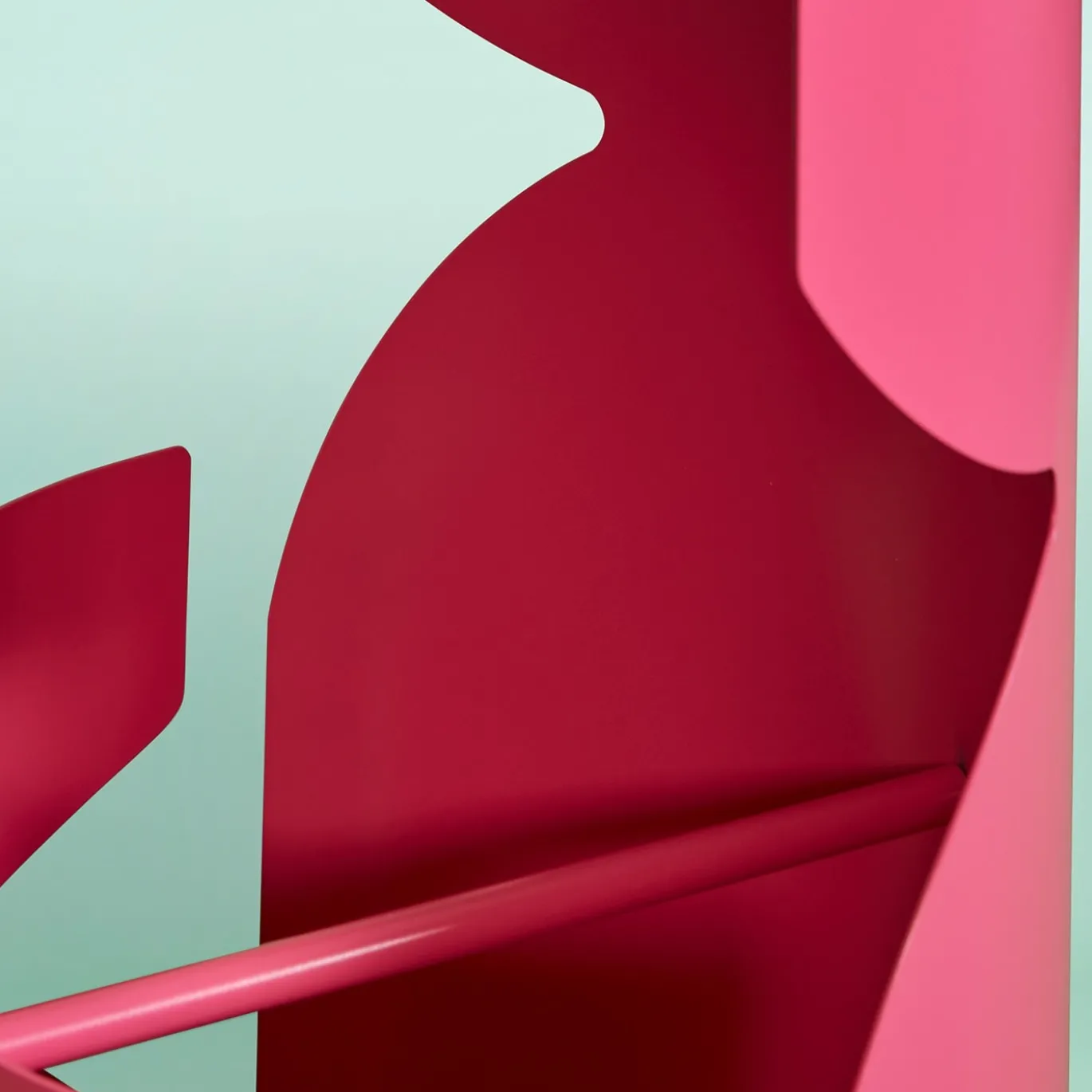 Portombrelli Hug in Metallo Fucsia di MM Company