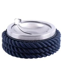 Posacenere concavo blu